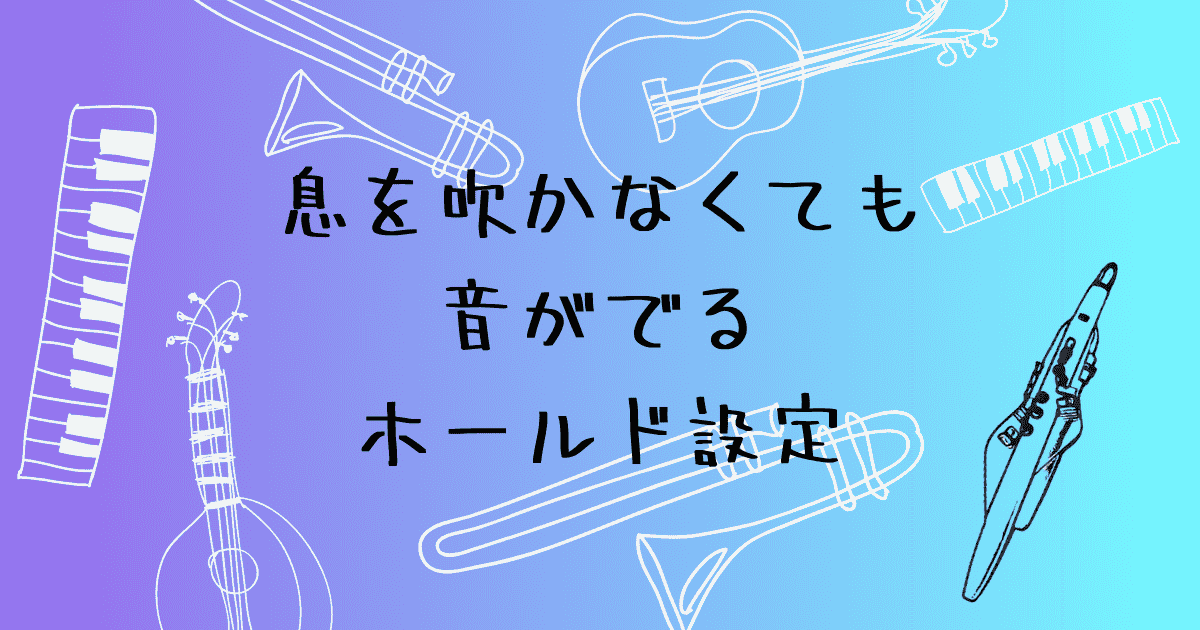 ホールド設定の使い方